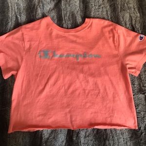 Sold|Champion Cropped T-Shirt